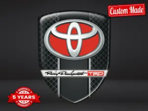 Toyota Emblema En Relieve Máximo Resistente Elegante Pro
